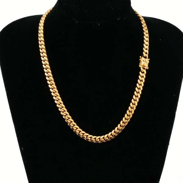8mm/10mm/12mm/14mm/16mm necklace miami cuban link chains stainless steel mens 14k gold chain high polished punk curb good quality9833132, Silver
8mm/10mm/12mm/14mm/16mm necklace miami cuban link chains stainless steel mens 14k gold chain high polished punk curb good quality9833132, Silver