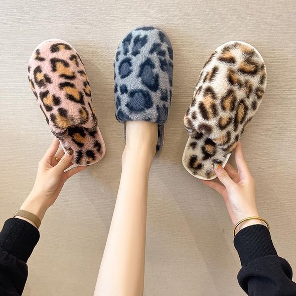 slippers women winter leopard print ladies closed toe house slides indoor floor fuzzy flat shoes, Black
slippers women winter leopard print ladies closed toe house slides indoor floor fuzzy flat shoes, Black