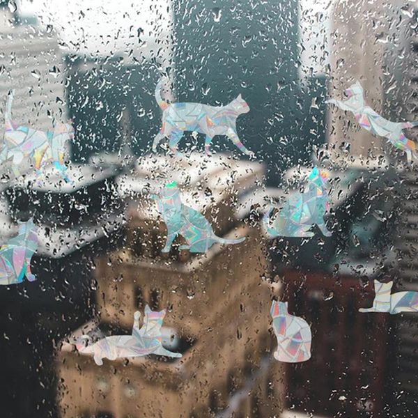 window stickers 3d cat kitten rainbow prisms sticker privacy protect film anti-uv non-adhesive glass home room decor
window stickers 3d cat kitten rainbow prisms sticker privacy protect film anti-uv non-adhesive glass home room decor