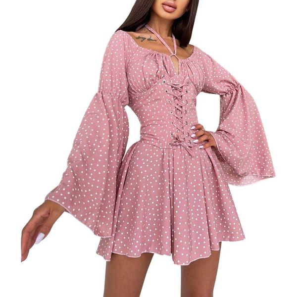 casual dresses kayotuas women dress boho lace-up office ladies bandage polka dot print beach green off-the-shoulder ruffles sundress, Black;gray
casual dresses kayotuas women dress boho lace-up office ladies bandage polka dot print beach green off-the-shoulder ruffles sundress, Black;gray