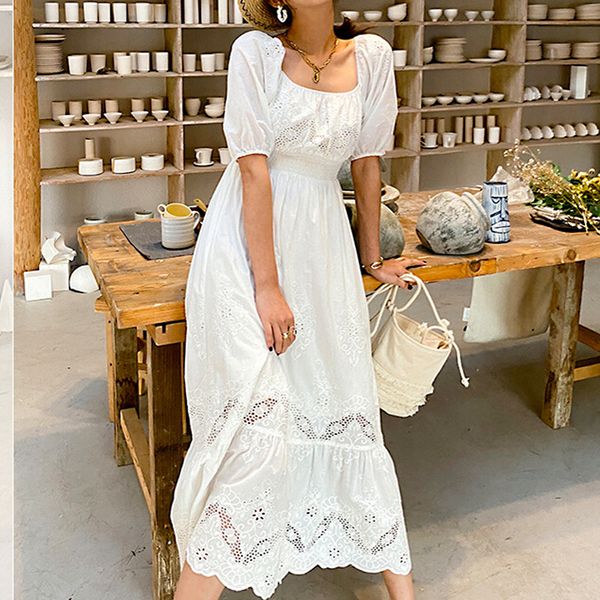 new long lace white dresses for women 2021 cotton floral embroidered vintage puff sleeve summer party dress vestidos 41lb
new long lace white dresses for women 2021 cotton floral embroidered vintage puff sleeve summer party dress vestidos 41lb