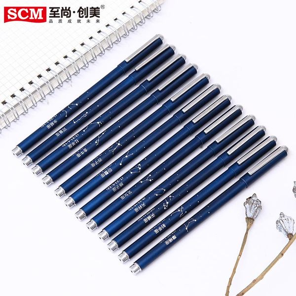 12pcs gel pen constellation couples metal pen heavy feel signature office student stationery supplies friend gifts
12pcs gel pen constellation couples metal pen heavy feel signature office student stationery supplies friend gifts