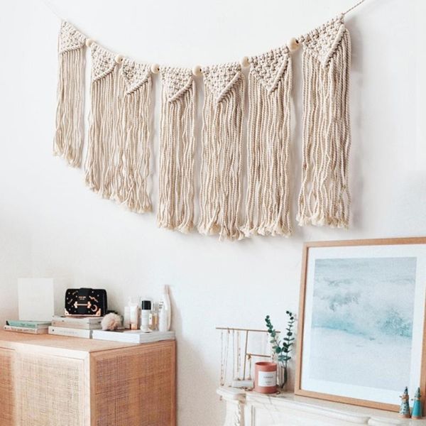 decorative objects & figurines bohemian banners macrame wall hanging art accents tassels chic decor dorm room home decoration
decorative objects & figurines bohemian banners macrame wall hanging art accents tassels chic decor dorm room home decoration