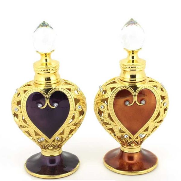 storage bottles & jars 1pcs vintage empty crystal metal heart perfume bottle cut glass collectible 12ml
storage bottles & jars 1pcs vintage empty crystal metal heart perfume bottle cut glass collectible 12ml