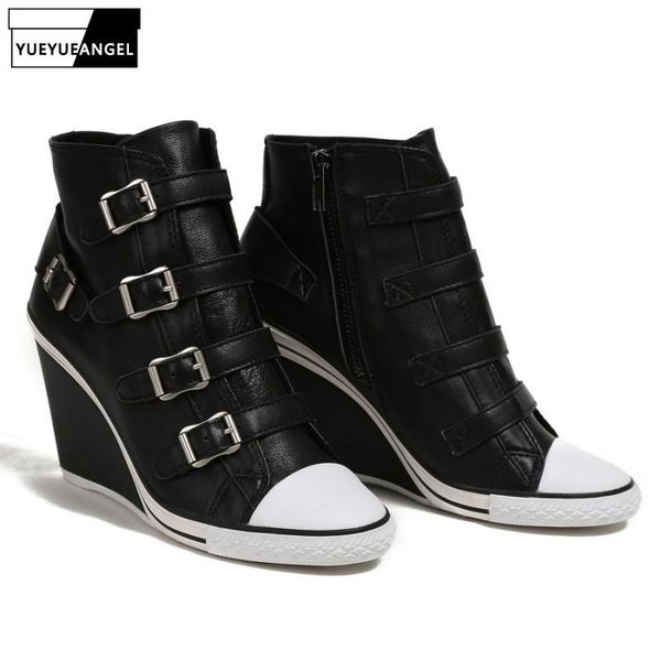 dress shoes 2021 women genuine leather high height increasing wedge casual vintage zipper round toe sneakers plus size, Black
dress shoes 2021 women genuine leather high height increasing wedge casual vintage zipper round toe sneakers plus size, Black