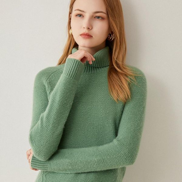 women's sweaters 2021 autumn winter high-neck cashmere sweater women thick short wild warm 100% pure wool pullover loose knit bottoming, White;black
women's sweaters 2021 autumn winter high-neck cashmere sweater women thick short wild warm 100% pure wool pullover loose knit bottoming, White;black