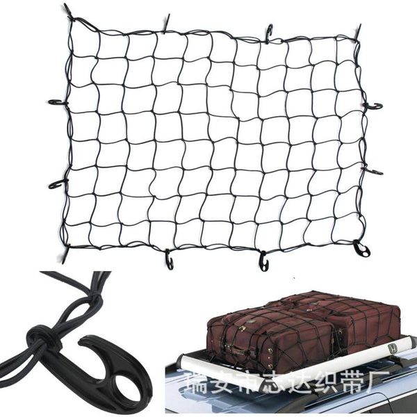 car organizer 120x90cm mesh cargo net holder luggage trunk auto elastic storage 12 hooks for off-road vehicle suv
car organizer 120x90cm mesh cargo net holder luggage trunk auto elastic storage 12 hooks for off-road vehicle suv