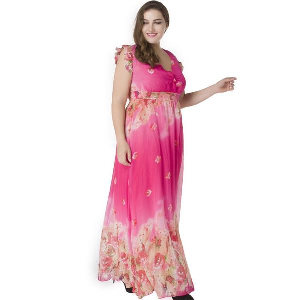 ethnic clothing 2021 muslim european and american fashion temperament women's v collar large size chiffon print dress summer abayas, Red
ethnic clothing 2021 muslim european and american fashion temperament women's v collar large size chiffon print dress summer abayas, Red