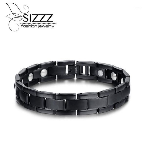 charm bracelets sizzz european and american fashion personality titanium magnet bracelet&bangles for men, Golden;silver
charm bracelets sizzz european and american fashion personality titanium magnet bracelet&bangles for men, Golden;silver