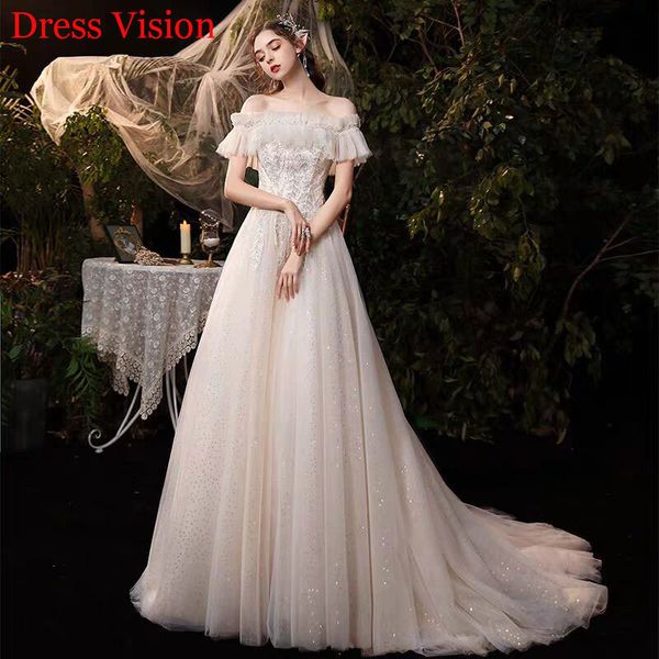 2021 off the shoulder marie vestido noiva wedding gown robe de mariage sweep train ym9o, White
2021 off the shoulder marie vestido noiva wedding gown robe de mariage sweep train ym9o, White