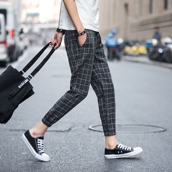 2021 new vero dos calas xadrez jogger sweatpant casual hip hop homens solto tornozelo comprimento cala masculina feixe p fino o7hq, Black
2021 new vero dos calas xadrez jogger sweatpant casual hip hop homens solto tornozelo comprimento cala masculina feixe p fino o7hq, Black