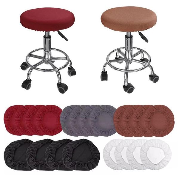chair covers round cover fashion bar stool elastic seat cushion protector solid color lift slipcover wholesale
chair covers round cover fashion bar stool elastic seat cushion protector solid color lift slipcover wholesale
