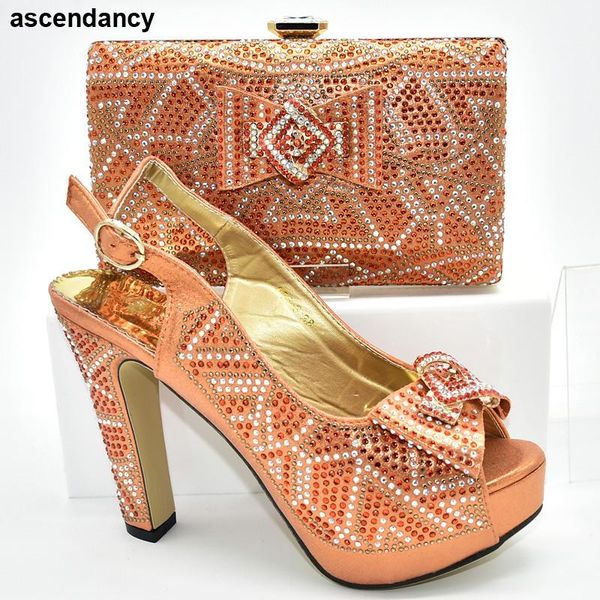 dress shoes arrival ladies italian and bag set decorated with rhinestone matching in heels women high heel, Black
dress shoes arrival ladies italian and bag set decorated with rhinestone matching in heels women high heel, Black
