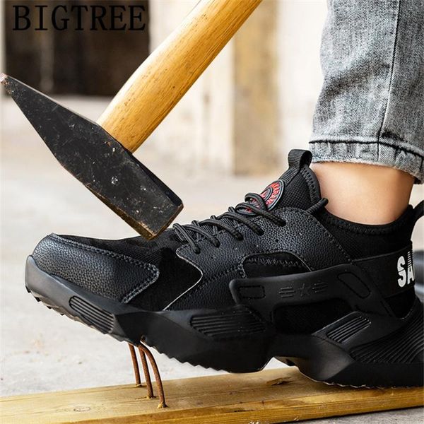 boots work safety shoes men summer steel toe indestructible fashion plus size 48 zapatos hombre, Black
boots work safety shoes men summer steel toe indestructible fashion plus size 48 zapatos hombre, Black