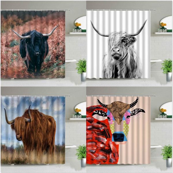 shower curtains highland cow curtain set wildlife cattle home bathroom decor waterproof polyester fabric bath screens with hooks
shower curtains highland cow curtain set wildlife cattle home bathroom decor waterproof polyester fabric bath screens with hooks