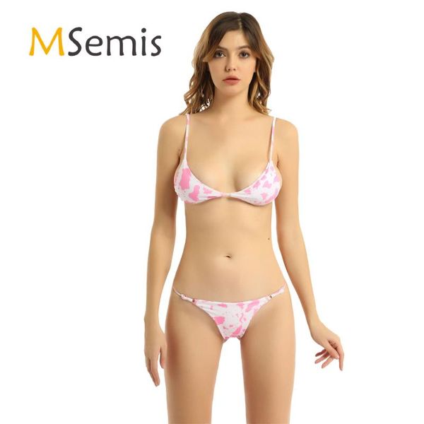 women printed bikini swimsuit two-piece bathing suit clothes back lace-up bra with adjustable waistband g-string bikini swimwear
women printed bikini swimsuit two-piece bathing suit clothes back lace-up bra with adjustable waistband g-string bikini swimwear