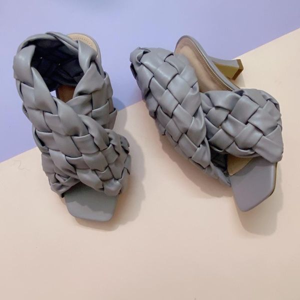 sandals cross-border -selling women's fashion sandals, braided upper, featured high-heeled seven colors 35-42, Black
sandals cross-border -selling women's fashion sandals, braided upper, featured high-heeled seven colors 35-42, Black