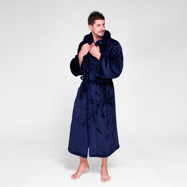men's sleepwear winter warm casual women mens bathrobe flannel robe hooded long sleeve plush shawl kimono male bathrobes outerwear #t3g, Black;brown
men's sleepwear winter warm casual women mens bathrobe flannel robe hooded long sleeve plush shawl kimono male bathrobes outerwear #t3g, Black;brown