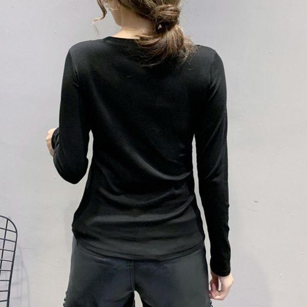 2021 new fall winter korean style t-shirt fashion o-neck hollow out shiny diamonds ropa mujer cotton with fleece tees t00812a x4fo, White
2021 new fall winter korean style t-shirt fashion o-neck hollow out shiny diamonds ropa mujer cotton with fleece tees t00812a x4fo, White