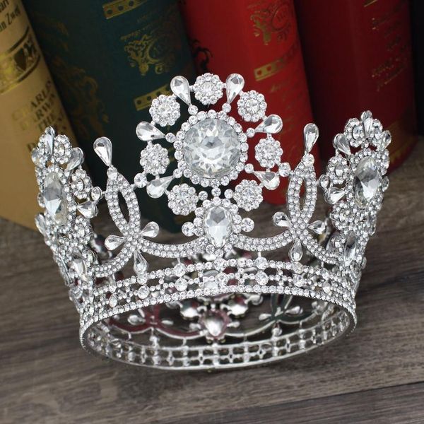 luxury crystal wedding bridal queen king tiara crown bride headpiece women prom diadem hair oranments head jewelry acc qyliqt
luxury crystal wedding bridal queen king tiara crown bride headpiece women prom diadem hair oranments head jewelry acc qyliqt