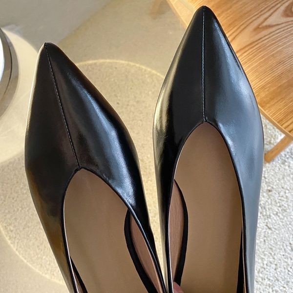 womens genuine leather v-opening slip-on ballet flats pointed toe leisure female soft comfortable espadrilles casual shoes sale, Black
womens genuine leather v-opening slip-on ballet flats pointed toe leisure female soft comfortable espadrilles casual shoes sale, Black