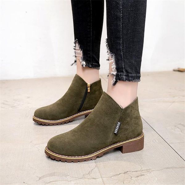 boots women med heels basic shoes winter ankle for autumn casual female fashion, Black
boots women med heels basic shoes winter ankle for autumn casual female fashion, Black