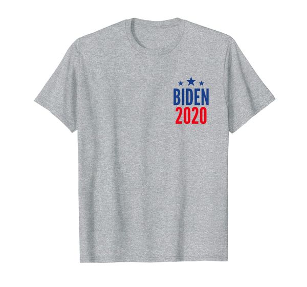 biden 2020 shirt biden for president pocket t-shirt, White;black
