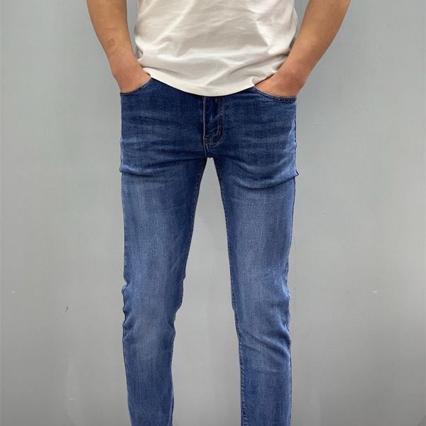 new hazzy's men's casual jeans in spring 2021, Blue