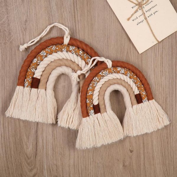 decorative objects & figurines diy rope rainbow wall hanging decoration handmade woven nordic ornament baby room accessories living
decorative objects & figurines diy rope rainbow wall hanging decoration handmade woven nordic ornament baby room accessories living