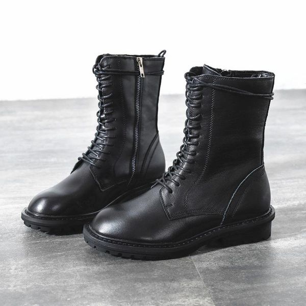 boots super-long increased with thick bottom joker head layer cowhide skin inner side zippers, Black
boots super-long increased with thick bottom joker head layer cowhide skin inner side zippers, Black