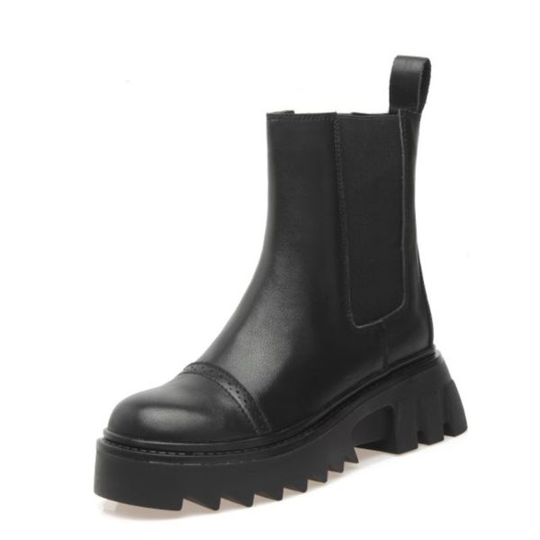 new arrival women s real leather ankle boots shoes thick bottom platform mixed color female footwear size 34-39, Black
new arrival women s real leather ankle boots shoes thick bottom platform mixed color female footwear size 34-39, Black