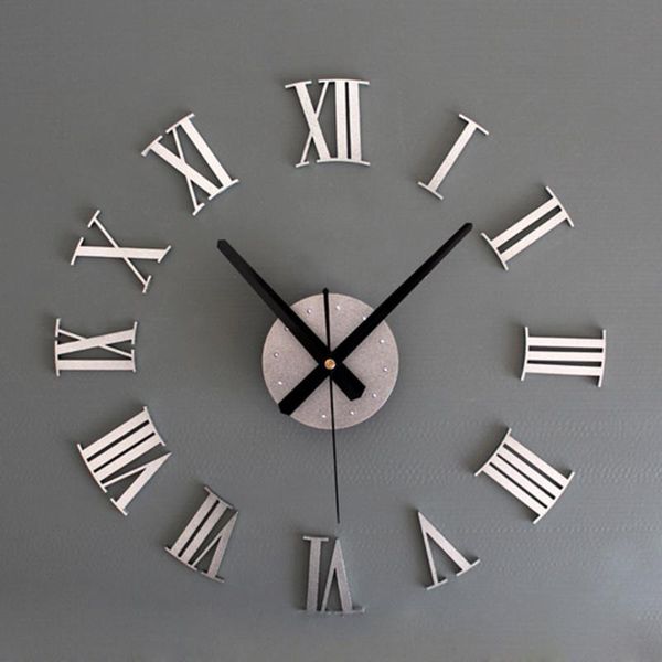 wall clocks 3d large mirror diy clock rome creative stickers gold and silver home decor accessories
wall clocks 3d large mirror diy clock rome creative stickers gold and silver home decor accessories