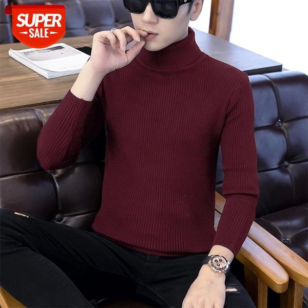 2020 winter new men's turtleneck sweaters black brand knitted pullovers men solid color casual male sweater autumn knitwear #2h19, White;black
2020 winter new men's turtleneck sweaters black brand knitted pullovers men solid color casual male sweater autumn knitwear #2h19, White;black
