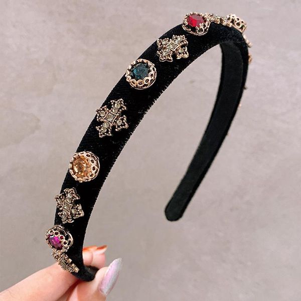 hair clips & barrettes aomu korean retro french high-quality velvet colorful crystal headband for women vintage party autumn winter accessor, Golden;silver
hair clips & barrettes aomu korean retro french high-quality velvet colorful crystal headband for women vintage party autumn winter accessor, Golden;silver