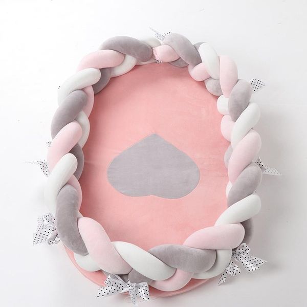 nordic newborn home furnishing baby cot strip tie enclosure baby toys curtain protect guardrail cotton comfort pillow bumpers
nordic newborn home furnishing baby cot strip tie enclosure baby toys curtain protect guardrail cotton comfort pillow bumpers