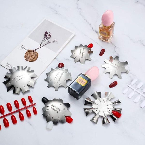 nail art equipment 1pc french tips smile line metal cutter tool acrylic gel v-shape manicure edge trimmer diy, Silver
nail art equipment 1pc french tips smile line metal cutter tool acrylic gel v-shape manicure edge trimmer diy, Silver