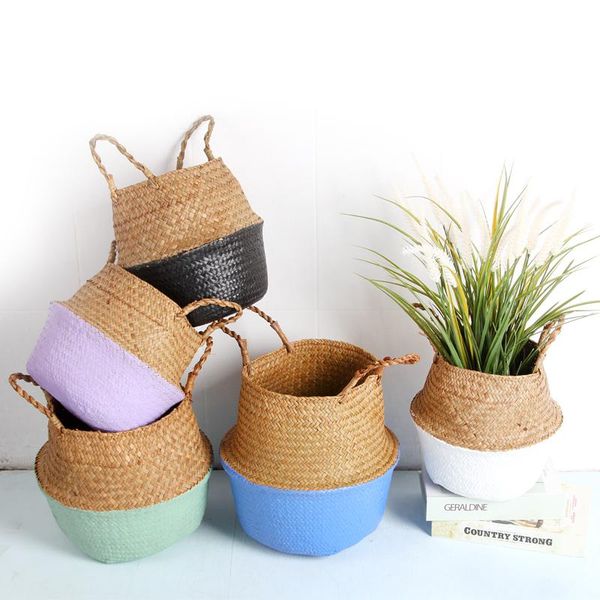 storage baskets rattan straw basket wicker seagrasss folding laundry flower pot vase home garden hanging wedding gift
storage baskets rattan straw basket wicker seagrasss folding laundry flower pot vase home garden hanging wedding gift