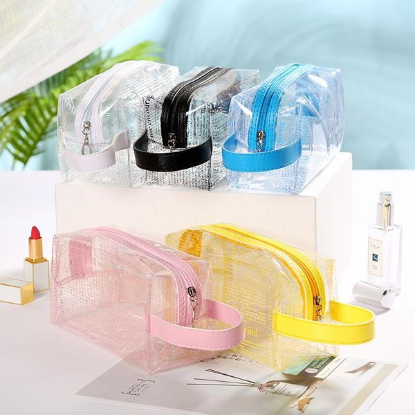 cosmetic bags & cases make-up travel portable wash bag summer light pvc transparent creative storage
cosmetic bags & cases make-up travel portable wash bag summer light pvc transparent creative storage
