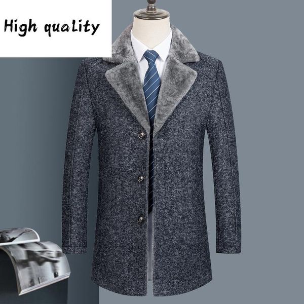 border cross woolen coat men's wool collar woolen coat windbreaker wool men's thickened, Black
border cross woolen coat men's wool collar woolen coat windbreaker wool men's thickened, Black