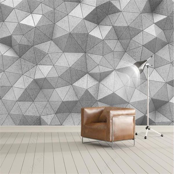 wallpapers custom nordic 3d stereo gray geometric mural industrial decor wall paper home self adhesive papel de parede
wallpapers custom nordic 3d stereo gray geometric mural industrial decor wall paper home self adhesive papel de parede