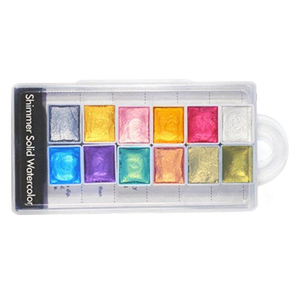 nail glitter 12colors solid pearlescent watercolor paint set water color pigment for painting metallic art decoration, Silver;gold
nail glitter 12colors solid pearlescent watercolor paint set water color pigment for painting metallic art decoration, Silver;gold