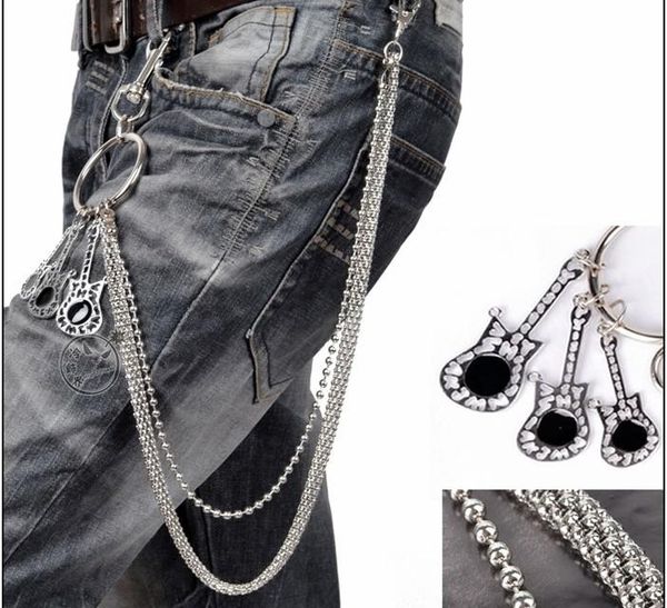 keychains men's waist key chain silver heavy rock metal hip hop gothic punk style beaded pants trousers jean biker wallet ring
keychains men's waist key chain silver heavy rock metal hip hop gothic punk style beaded pants trousers jean biker wallet ring
