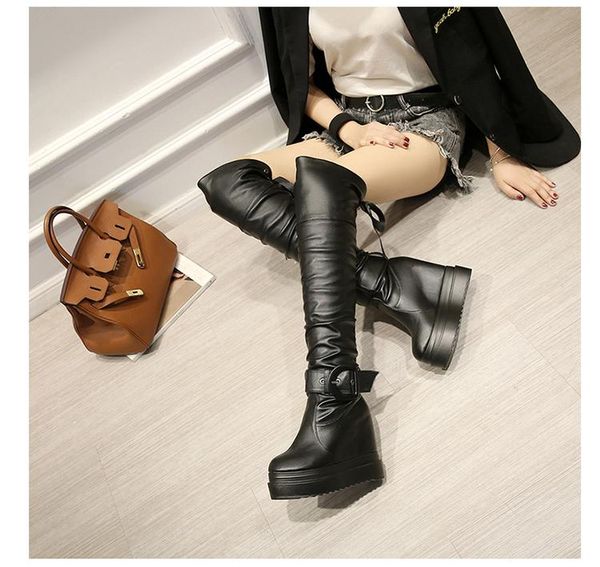 boots the style of over-the-knee for women: with high heels and women, Black 
boots the style of over-the-knee for women: with high heels and women, Black