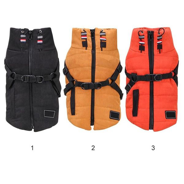 dog apparel winter cold weather warm vest multifunctional harness clothes pet outdoor walking accessories
dog apparel winter cold weather warm vest multifunctional harness clothes pet outdoor walking accessories