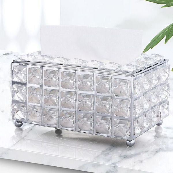 tissue boxes & napkins 2021 european crystal home container towel holder office and decoration box
tissue boxes & napkins 2021 european crystal home container towel holder office and decoration box