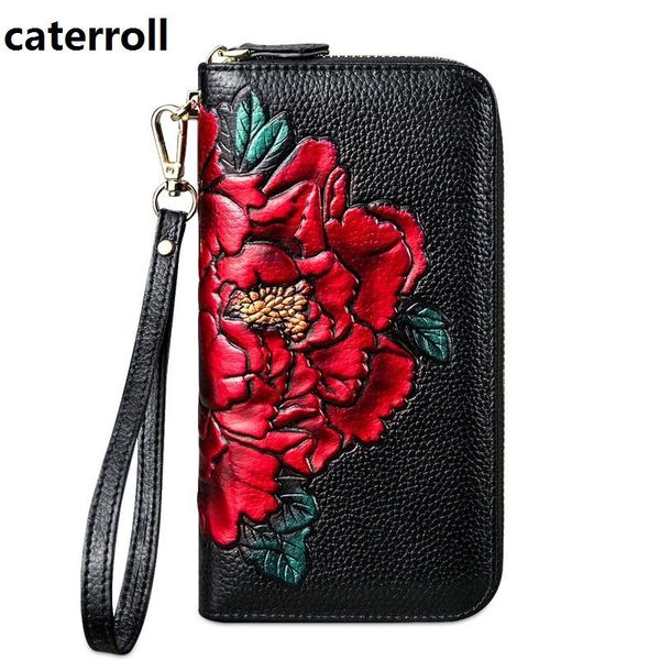 wallets 2021 female wallet genuine leather women clutch purse long floral ladies and purses, Red;black
wallets 2021 female wallet genuine leather women clutch purse long floral ladies and purses, Red;black