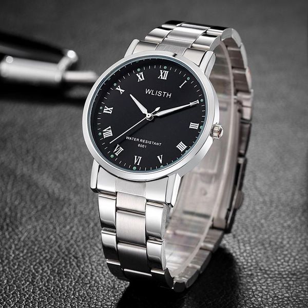 wristwatches watch brand fashion mechanical retro quartz stainless steel luxury wrist clock for men relogio, Slivery;brown
wristwatches watch brand fashion mechanical retro quartz stainless steel luxury wrist clock for men relogio, Slivery;brown
