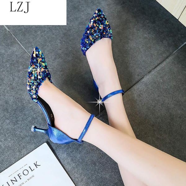 dress shoes 2021 women pumps high thin heel bling bridal wedding classic pointed toe ladies party zapatos de mujer, Black
dress shoes 2021 women pumps high thin heel bling bridal wedding classic pointed toe ladies party zapatos de mujer, Black