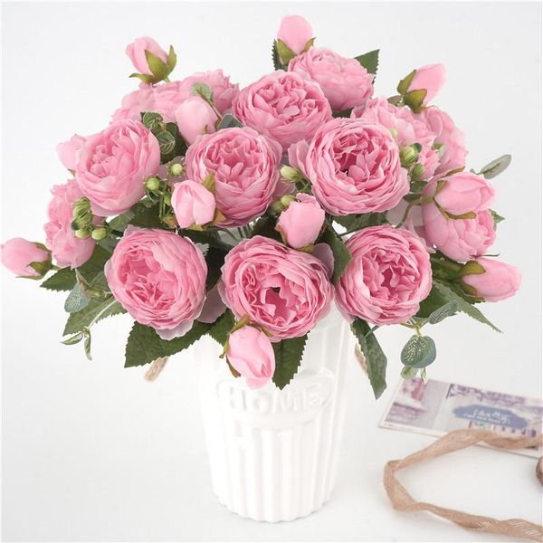decorative flowers & wreaths 5 big heads/bouquet peonies artificial silk bouquet 4 bud wedding home decoration fake peony rose flower
decorative flowers & wreaths 5 big heads/bouquet peonies artificial silk bouquet 4 bud wedding home decoration fake peony rose flower