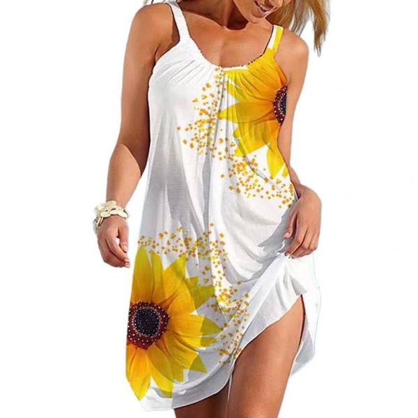 casual dresses 70% sell women sunflower printing sling sleeveless u-neck off shoulder mini dress beachwear for beach, Black;gray
casual dresses 70% sell women sunflower printing sling sleeveless u-neck off shoulder mini dress beachwear for beach, Black;gray